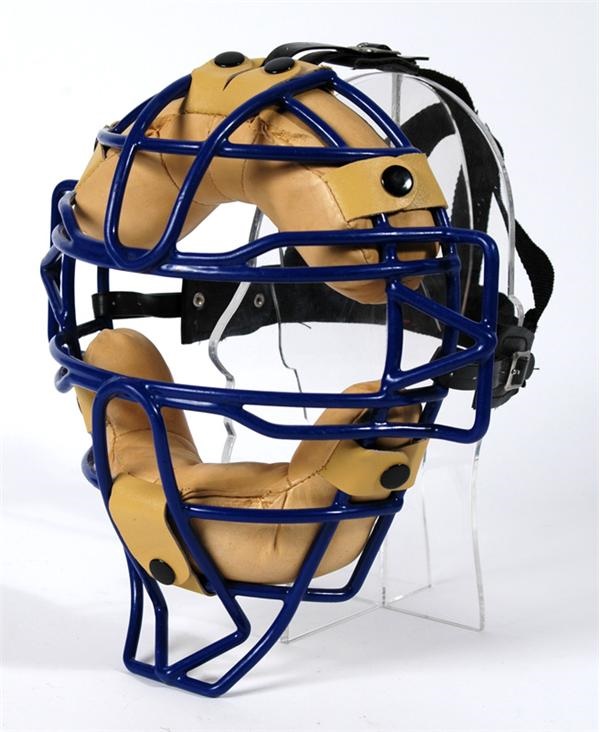 Baseball Equipment - Mike Piazza Mid-1990s Game Worn Catcher's Mask