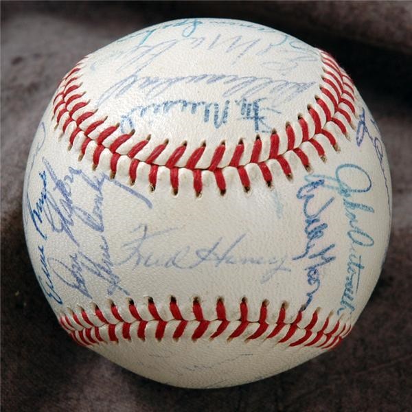 Autographed Baseballs - 1959 National League All Star Baseball