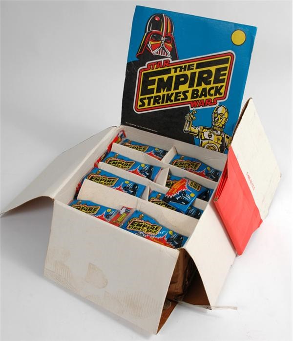 1980 Topps Empire Strikes Back Display Rack Case