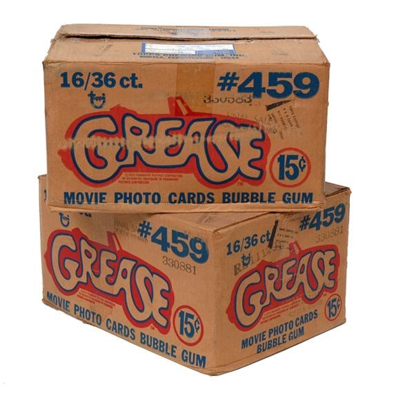 1978 Topps "Grease" Wax Box Cases (2)