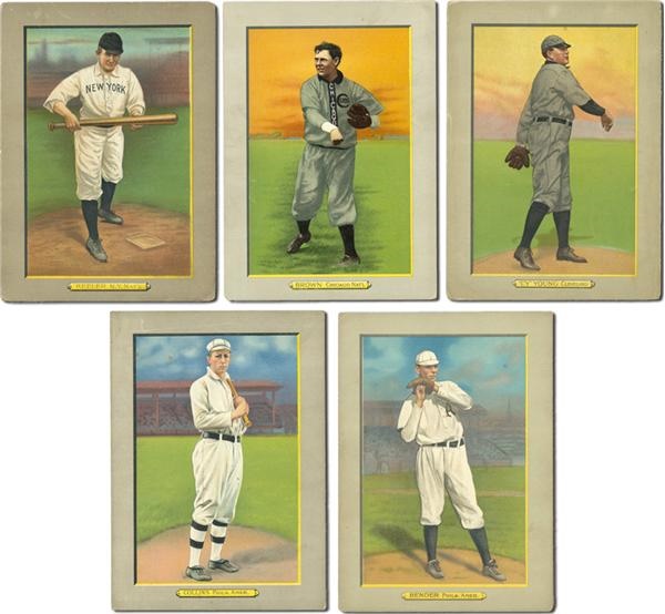Vintage Baseball Cards - Collection of (19) T3 Turkey Reds with Hofers including Young
