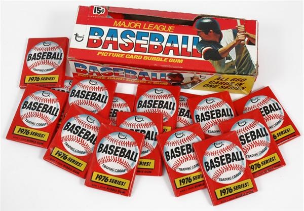 Unopened Cards - 1976 Topps Baseball Wax Box