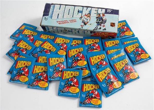 Unopened Cards - 1976/77 Topps Hockey Wax Box