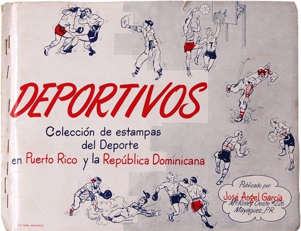 Negro League and Latin Cards - 1950-51 Denia Deportivos Album