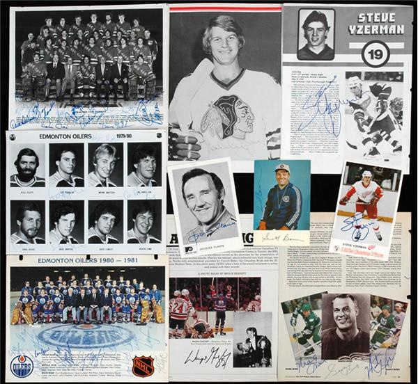 Gigantic Hockey Autograph Collection (approx. 3000)