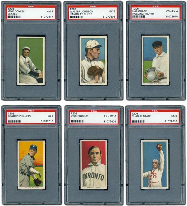 Vintage Baseball Cards - Quality Mid Grade T-206 Collection (25)