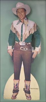 Western - Roy Rogers King of the Cowboys Store Display Standee