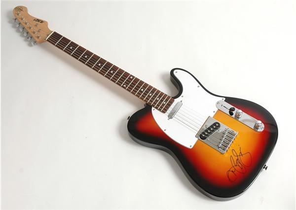 Rock Autographs - Autographed Guitars (3)