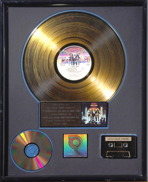 KISS - KISS "Love Gun" Gold Record