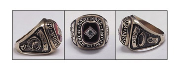 Baseball Awards - 1982 Jim Kaat World Championship Ring