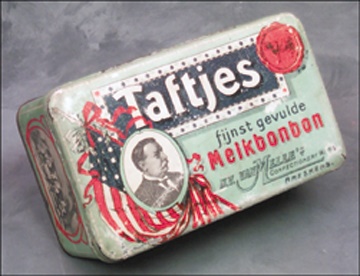 Historical - Rare William Howard Taft Presidential Tin