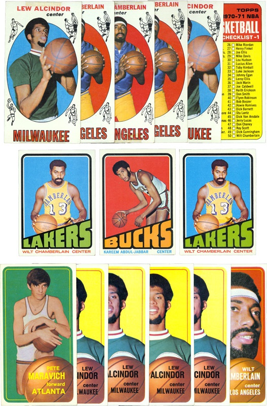Basketball Cards - High Grade Topps Basketball Card Collection w/Complete Sets of 1969/70 & 1970/71