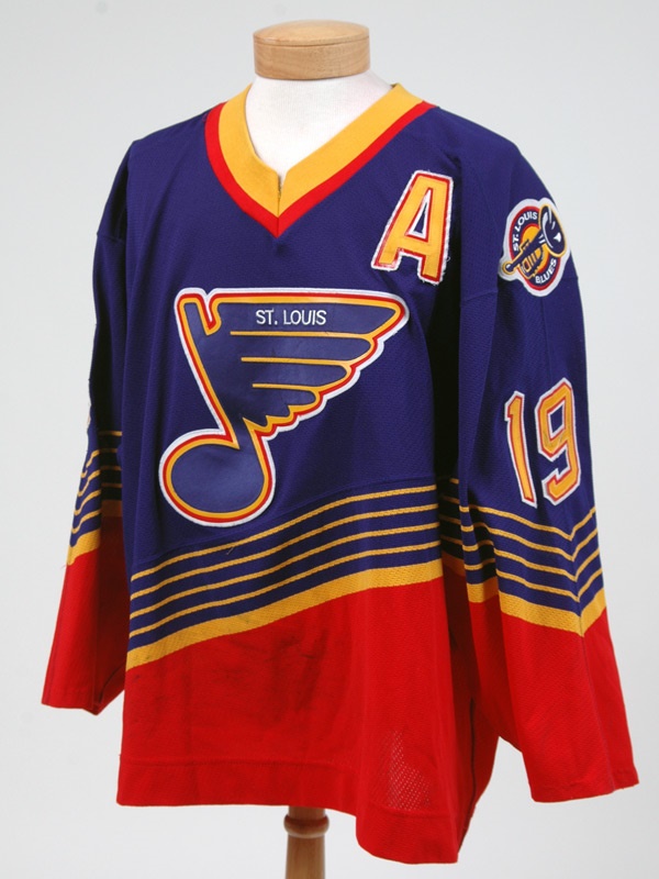 Hockey Sweaters - 1994-95 Brendan Shanahan Game Used Jersey