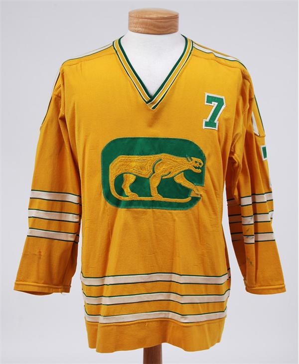 - Bob Liddington WHA Chicago Cougars Game Worn Jersey