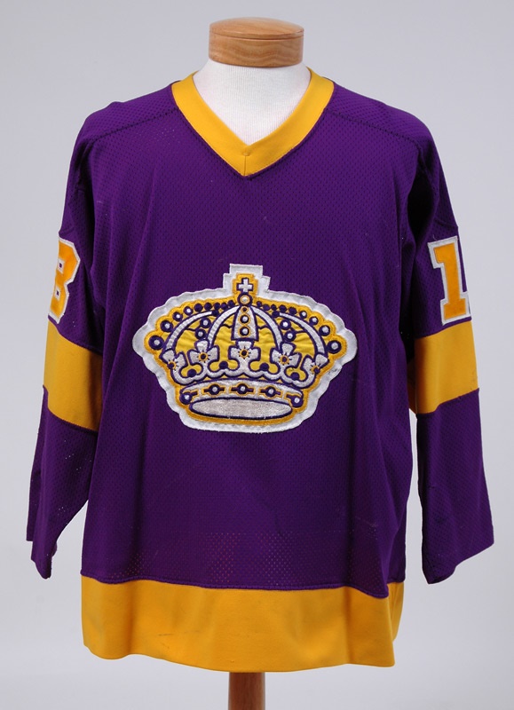 Romulus - 1979-80 Dave Taylor Los Angeles Kings Game Worn Jersey