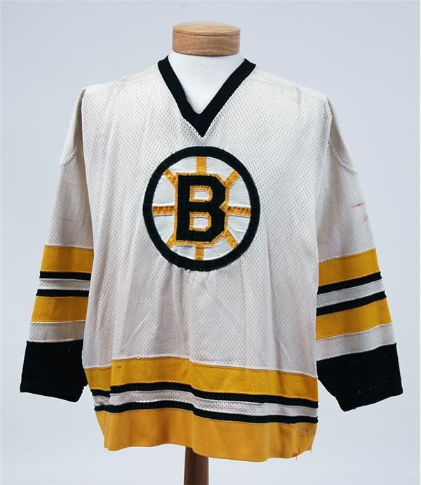 Romulus - 1978-79 Bobby Schmautz Game Worn Boston Bruins Jersey