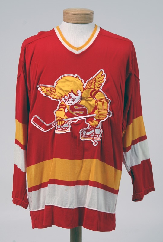 WHA - Ray Clearwater Minnesota Fighting Saints Game Worn Jersey