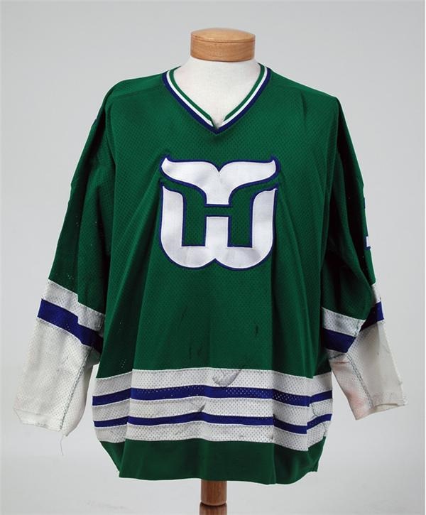 - Ray Neufeld Hartford Whalers Game Worn Jersey