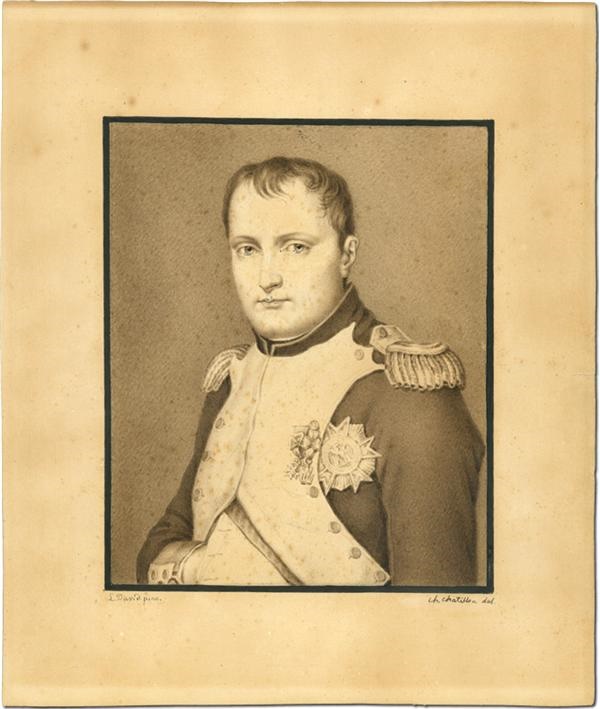 Napoleonica Historicana Collection - Original Napoleon Portrait by Charles de Chatillon