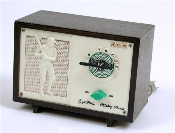 Mantle and Maris - 1960-61 Stellar Mantle and Maris Radio