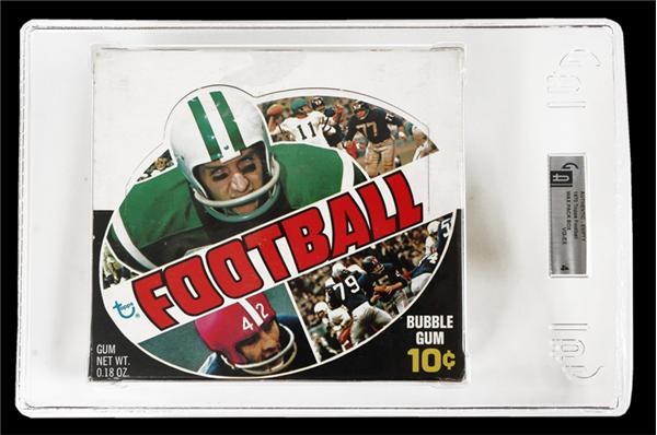 Unopened Cards - 1970 Topps Football 1st Series Wax Box
