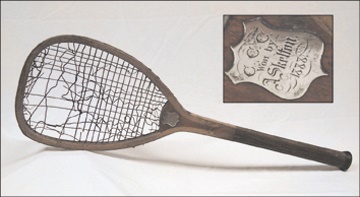 Tennis - 1888 Tennis Prize Racquet