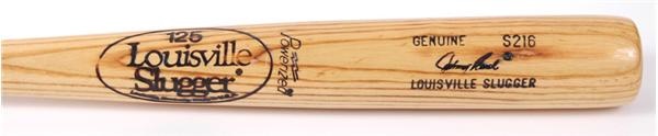 - 1980-82 Johnny Bench Game Used Bat (35")