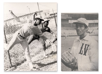 Two Vintage Photographs of El Duque, Sr.