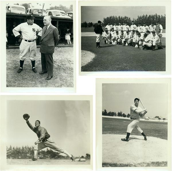 Baseball Photographs - 1930s New York Yankees Publicity Photos (27)