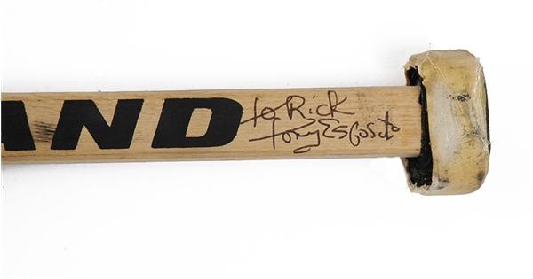 Rick the Stick - 1979-80 Tony Esposito Game Used Stick