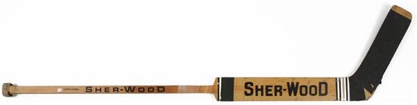 New York Rangers - Eddie Giacomin Game Used Goalie Stick