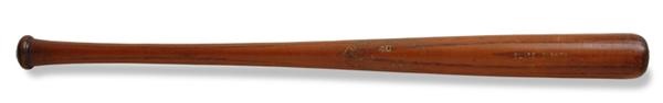 Baseball Memorabilia - Late 1930s Negro Leagues Baltimore Elite Giants Souvenir Bat