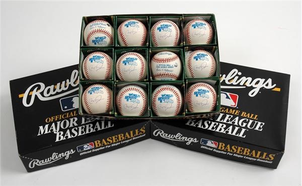 Baltimore Orioles - Cal Ripken Single Signed 1983 World Series Baseballs (36)