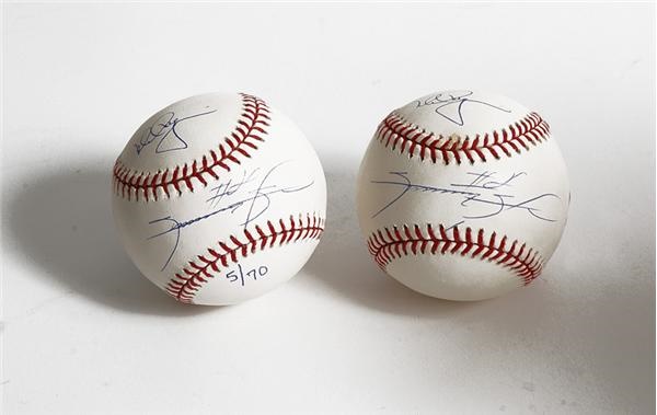 Autographed Baseballs - McGwire/Sosa Signed Ball Collection (5)