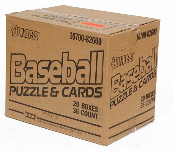 - 1989 Donruss Baseball Wax Cases (10)