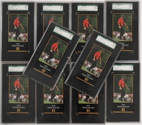 Golf Cards - 1997 Grand Slam Tiger Woods (71)