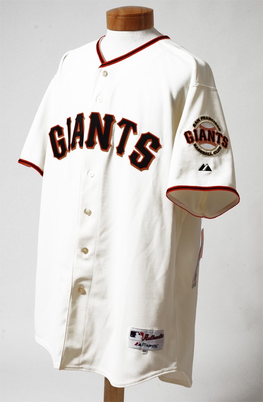 Barry Bonds Autographed Limited Edition Embroided Jersey