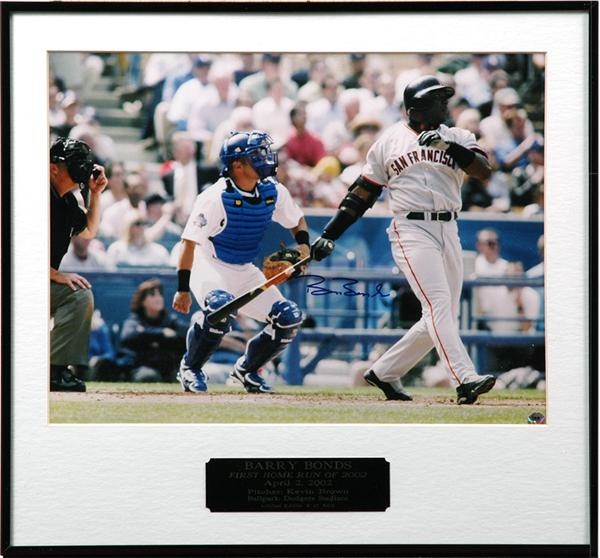 Barry Bonds Signed Photograph Collection (19)