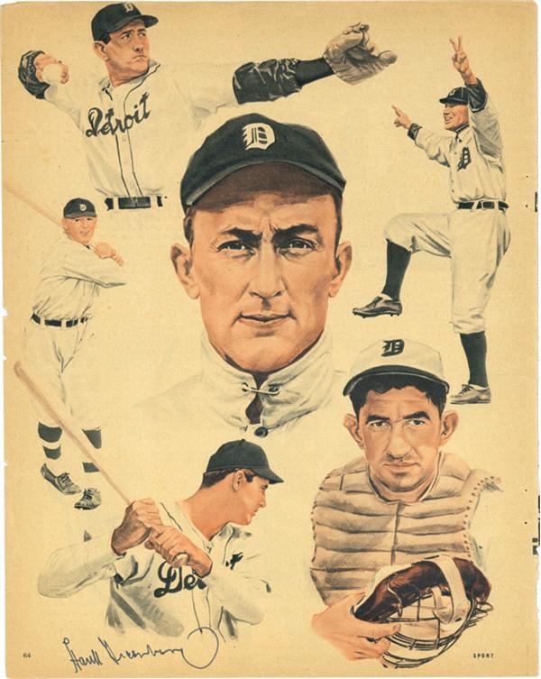 Baseball Autographs - Hank Greenberg Autograph Collection (14)