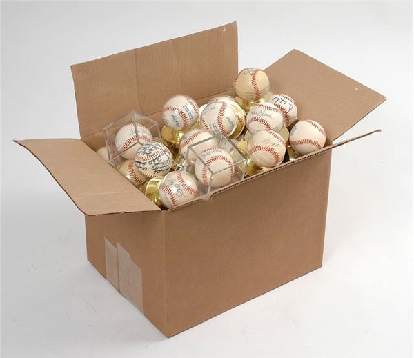 - Autographed Baseball Collection