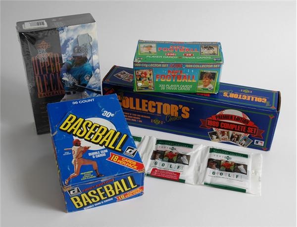 Miscellaneous Sports Cards & Memorabilia Collection