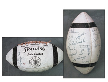 Football - 1961 Baltimore Colts Signed Football