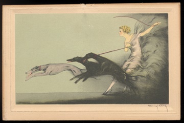 - 1920's Louis Icart Signed Print
