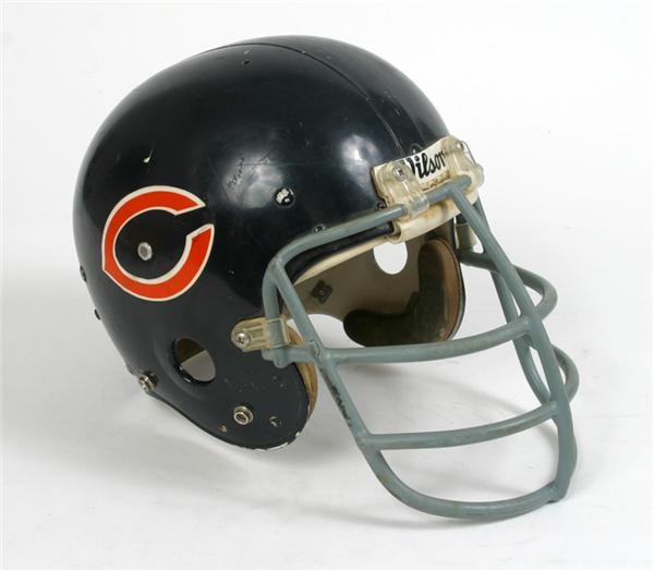 June 2005 Internet Auction - 1970s/80s Chicago Bears Game Used Helmet