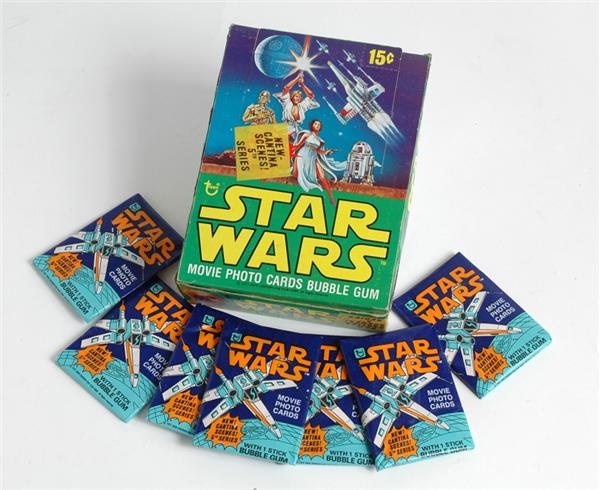 June 2005 Internet Auction - 1978 Topps Star Wars Wax Box