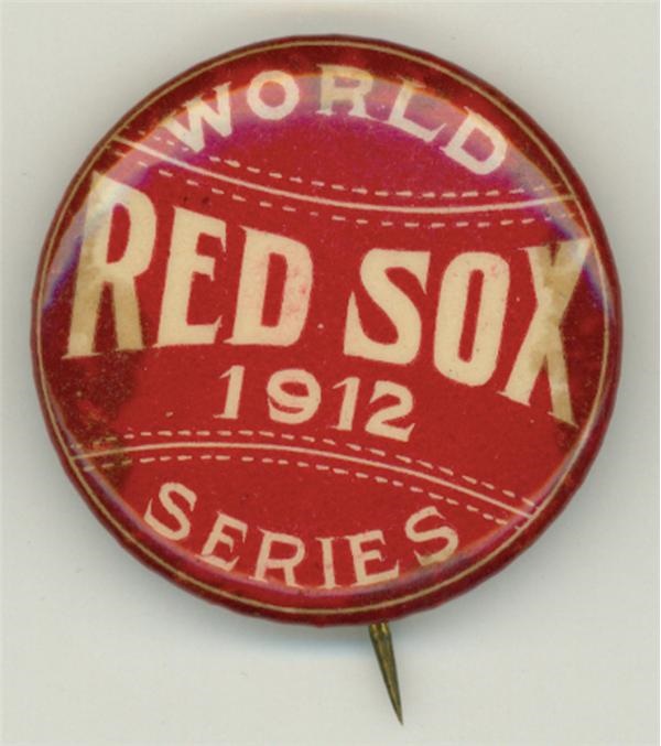 June 2005 Internet Auction - 1912 Red Sox World Series Pin