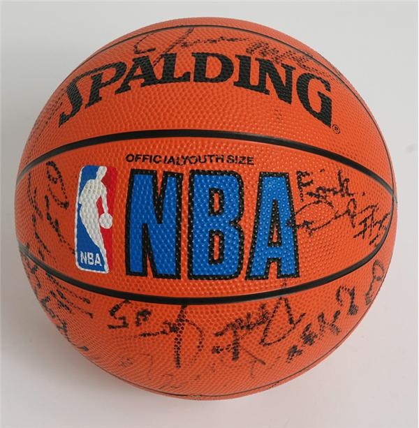 June 2005 Internet Auction - 1996 NBA Draft Picks Autographed Basketball