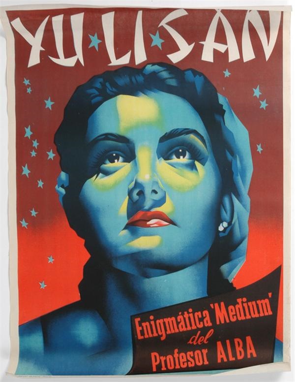 June 2005 Internet Auction - 1940s Magic Poster