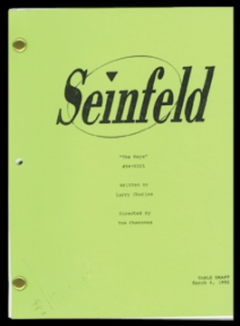 Seinfeld - 1992 "Seinfeld" Table Draft: The Keys