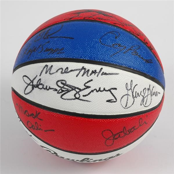 Autographed ABA Reunion Basketball